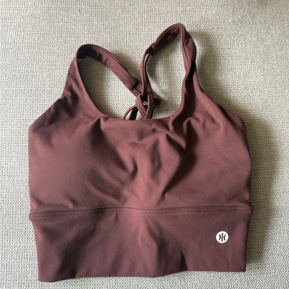 Astoria Women's Brown Sports Bra - Picture 1 of 3